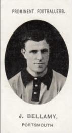 1907 Taddy & Co. Prominent Footballers, Series 1 #NNO Jim Bellamy Front