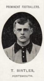 1907 Taddy & Co. Prominent Footballers, Series 1 #NNO Tommy Birtles Front