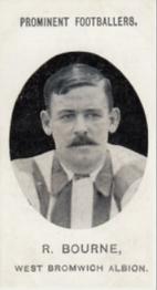 1907 Taddy & Co. Prominent Footballers, Series 1 #NNO Dickie Bourne Front