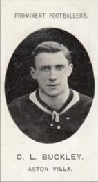 1907 Taddy & Co. Prominent Footballers, Series 1 #NNO Chris Buckley Front