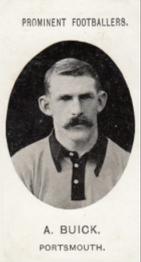 1907 Taddy & Co. Prominent Footballers, Series 1 #NNO Albert Buick Front