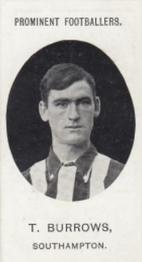 1907 Taddy & Co. Prominent Footballers, Series 1 #NNO Tom Burrows Front