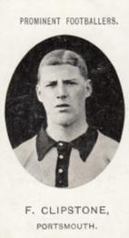 1907 Taddy & Co. Prominent Footballers, Series 1 #NNO Fred Clipstone Front