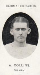 1907 Taddy & Co. Prominent Footballers, Series 1 #NNO Arthur Collins Front