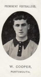 1907 Taddy & Co. Prominent Footballers, Series 1 #NNO Willie Cooper Front