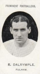 1907 Taddy & Co. Prominent Footballers, Series 1 #NNO Robert Dalrymple Front