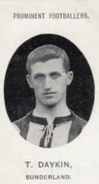 1907 Taddy & Co. Prominent Footballers, Series 1 #NNO Tom Daykin Front