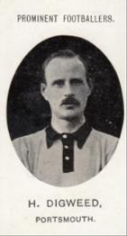 1907 Taddy & Co. Prominent Footballers, Series 1 #NNO Harry Digweed Front