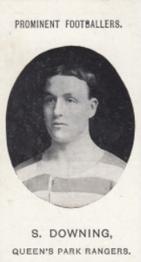 1907 Taddy & Co. Prominent Footballers, Series 1 #NNO Samuel Downing Front