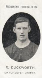 1907 Taddy & Co. Prominent Footballers, Series 1 #NNO Dick Duckworth Front