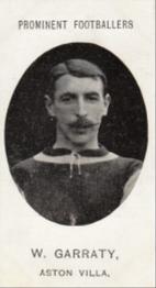 1907 Taddy & Co. Prominent Footballers, Series 1 #NNO Billy Garraty Front