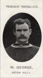 1907 Taddy & Co. Prominent Footballers, Series 1 #NNO Billy George Front