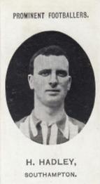 1907 Taddy & Co. Prominent Footballers, Series 1 #NNO Harold Hadley Front