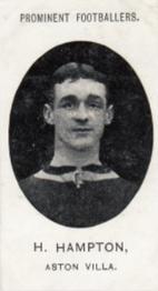 1907 Taddy & Co. Prominent Footballers, Series 1 #NNO Harry Hampton Front