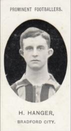 1907 Taddy & Co. Prominent Footballers, Series 1 #NNO Harry Hanger Front