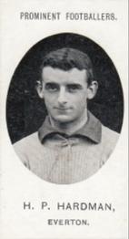 1907 Taddy & Co. Prominent Footballers, Series 1 #NNO Harold Hardman Front