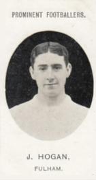 1907 Taddy & Co. Prominent Footballers, Series 1 #NNO Jimmy Hogan Front