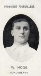 1907 Taddy & Co. Prominent Footballers, Series 1 #NNO Billy Hogg Front
