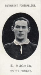 1907 Taddy & Co. Prominent Footballers, Series 1 #NNO Edwin Hughes Front
