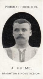 1907 Taddy & Co. Prominent Footballers, Series 1 #NNO Arthur Hulme Front