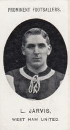 1907 Taddy & Co. Prominent Footballers, Series 1 #NNO Len Jarvis Front