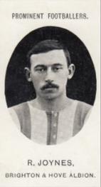 1907 Taddy & Co. Prominent Footballers, Series 1 #NNO Dickie Joynes Front