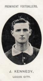 1907 Taddy & Co. Prominent Footballers, Series 1 #NNO Jimmy Kennedy Front
