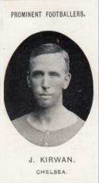 1907 Taddy & Co. Prominent Footballers, Series 1 #NNO Jack Kirwan Front