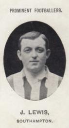 1907 Taddy & Co. Prominent Footballers, Series 1 #NNO John Lewis Front