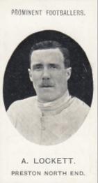 1907 Taddy & Co. Prominent Footballers, Series 1 #NNO Arthur Lockett Front