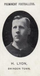 1907 Taddy & Co. Prominent Footballers, Series 1 #NNO Bertie Lyon Front