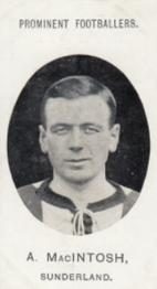 1907 Taddy & Co. Prominent Footballers, Series 1 #NNO Angus McIntosh Front