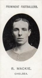1907 Taddy & Co. Prominent Footballers, Series 1 #NNO Bob Mackie Front