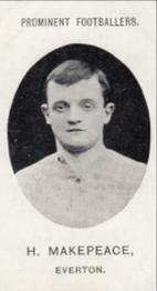 1907 Taddy & Co. Prominent Footballers, Series 1 #NNO Harry Makepeace Front