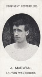 1907 Taddy & Co. Prominent Footballers, Series 1 #NNO Marshall McEwan Front