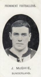 1907 Taddy & Co. Prominent Footballers, Series 1 #NNO Joe McGhie Front