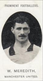 1907 Taddy & Co. Prominent Footballers, Series 1 #NNO Billy Meredith Front