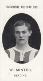 1907 Taddy & Co. Prominent Footballers, Series 1 #NNO Billy Minter Front