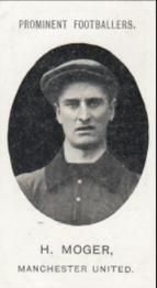 1907 Taddy & Co. Prominent Footballers, Series 1 #NNO Harry Moger Front