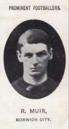 1907 Taddy & Co. Prominent Footballers, Series 1 #NNO Bobby Muir Front