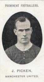 1907 Taddy & Co. Prominent Footballers, Series 1 #NNO Jack Picken Front