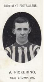 1907 Taddy & Co. Prominent Footballers, Series 1 #NNO John Pickering Front