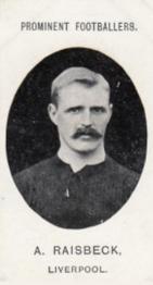 1907 Taddy & Co. Prominent Footballers, Series 1 #NNO Alex Raisbeck Front
