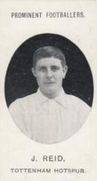 1907 Taddy & Co. Prominent Footballers, Series 1 #NNO James Reid Front