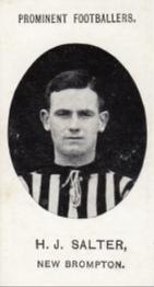 1907 Taddy & Co. Prominent Footballers, Series 1 #NNO Harry Salter Front