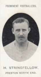 1907 Taddy & Co. Prominent Footballers, Series 1 #NNO Harry Stringfellow Front