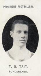 1907 Taddy & Co. Prominent Footballers, Series 1 #NNO Tommy Tait Front