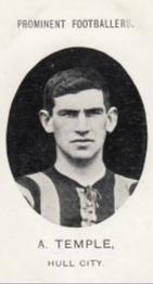 1907 Taddy & Co. Prominent Footballers, Series 1 #NNO Arthur Temple Front