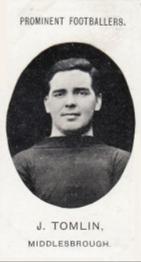 1907 Taddy & Co. Prominent Footballers, Series 1 #NNO John Tomlin Front