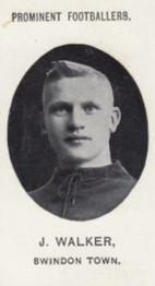 1907 Taddy & Co. Prominent Footballers, Series 1 #NNO Jock Walker Front